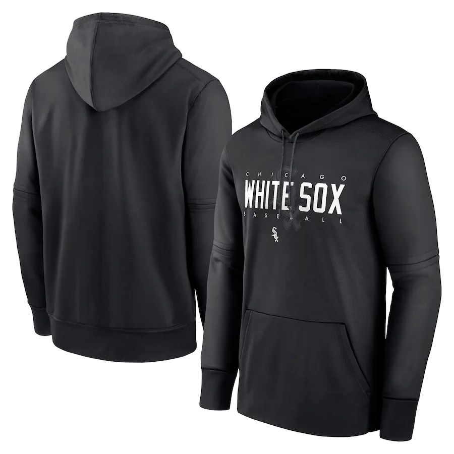 Men 2023 MLB Chicago White Sox black Sweatshirt style 1->chicago white sox->MLB Jersey